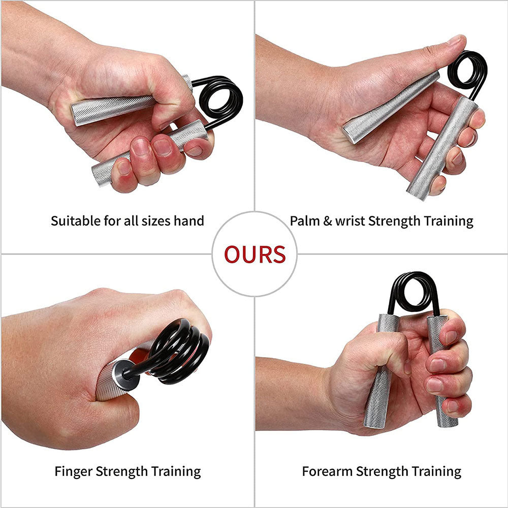 Heavy-Duty Grip Strength Trainer Set – 100 to 350 lbs Resistance