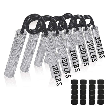 Heavy-Duty Grip Strength Trainer Set – 100 to 350 lbs Resistance
